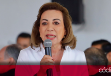 La candidata del PAN-PRI-PRD al Senado, Guadalupe Murguía, se comprometió a gestionar más recursos para el estado de Querétaro. Foto: Especial