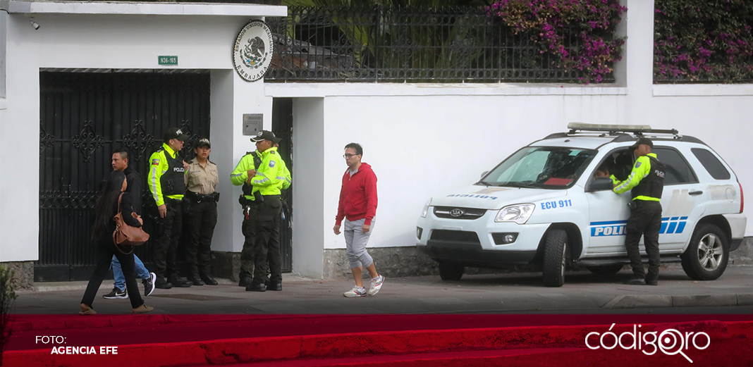 ONU y UE condenan asalto a Embajada de México en Ecuador