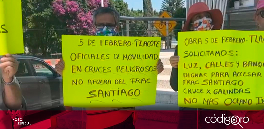 Exigen accesos dignos, ante desarrollo de obra 5 de Febrero
