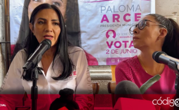 La candidata de Querétaro Seguro a la presidencia municipal, Paloma Arce, inició su campaña electoral. Foto: Especial