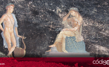 Excavaciones en Pompeya permitieron el descubrimiento de un salón de banquetes con frescos sobre la guerra de Troya; data del estilo III