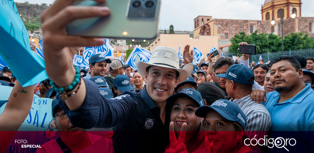 Rodrigo Monsalvo arranca campaña en El Marqués
