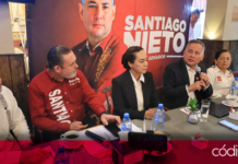 El candidato de Morena al Senado, Santiago Nieto, planteó sus propuestas con motivo del Día del Niño. Foto: Especial