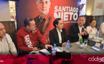 El candidato de Morena al Senado, Santiago Nieto, planteó sus propuestas con motivo del Día del Niño. Foto: Especial