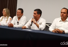 El candidato común de Morena-PT-PVEM a la presidencia municipal de Querétaro, Chema Tapia, confirmó que entregará su declaración 5 de 5. Foto: Rosaura Hernández