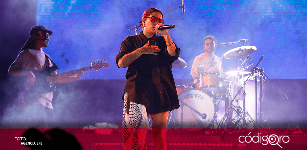 En México los músicos deben oír más a la sociedad: Ana Tijoux