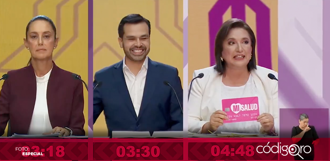 Presidente acusa que preguntas del primer debate fueron contra su gobierno