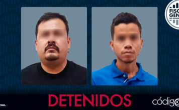 Derivado de una agresión ocurrida el pasado 17 de marzo, en la colonia Cuauhtémoc, se detuvo a dos hombres por su posible participación en el delito de homicidio