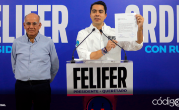 Con la intención de abonar a la transparencia en la contienda electoral, Felipe Fernando Macías Olvera presentó su declaración 5 de 5