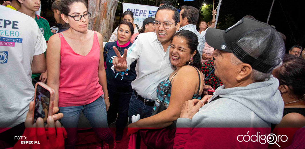 Josué Guerrero promete mayor presupuesto para mejora de calles
