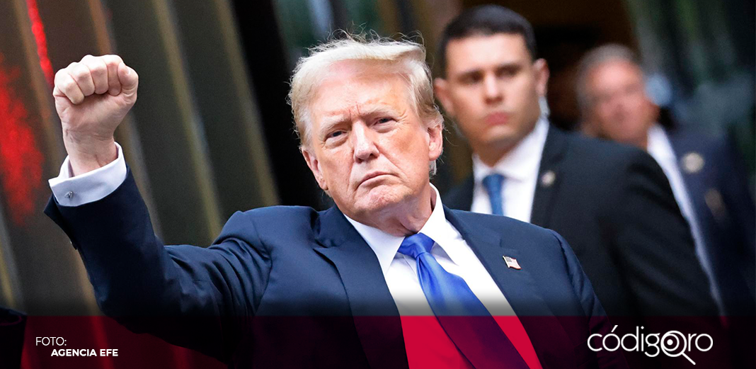 Trump dice ser “preso político” y pide más donaciones de campaña