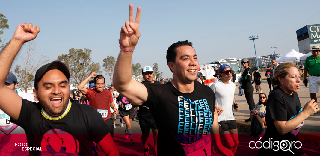 Felifer encabeza la carrera "Bien Felipe"