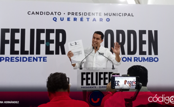 El candidato a la presidencia municipal de Querétaro, Felipe Fernando Macías presentó su evolución patrimonial; no se detectó un incremento patrimonial no justificado. Por ello, reiteró el llamado a José María Tapia a hacer lo mismo