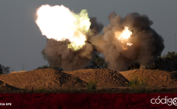 El Ejército de Israel comenzó la ofensiva contra Rafah, en la Franja de Gaza. Foto: Agencia EFE