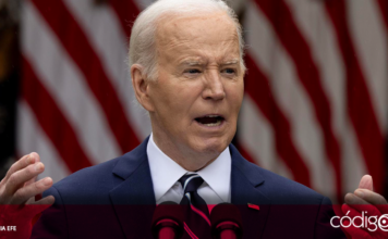 Biden acusó a China de "hacer trampas"; por ello, anunció nuevos aranceles a productos chinos y prometió que los vehículos eléctricos del futuro "se harán en EUA"