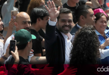 El candidato presidencial Jorge Álvarez Máynez aseguró que puso "seriedad" en los debates presidenciales; el último debate se centró en las políticas públicas sobre seguridad