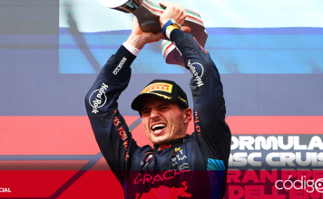 Max Verstappen logró ganar el Gran Premio de Emilia Romagna en Imola. Foto: Especial
