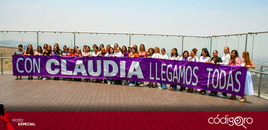 Mujeres de Querétaro dan su respaldo a Claudia Sheinbaum