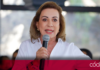 La candidata del PAN-PRI-PRD al Senado, Guadalupe Murguía, urgió a cambiar la estrategia de seguridad en México. Foto: Especial