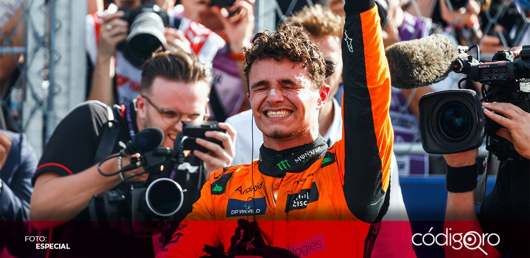 Lando Norris conquista su primera victoria en la Fórmula 1