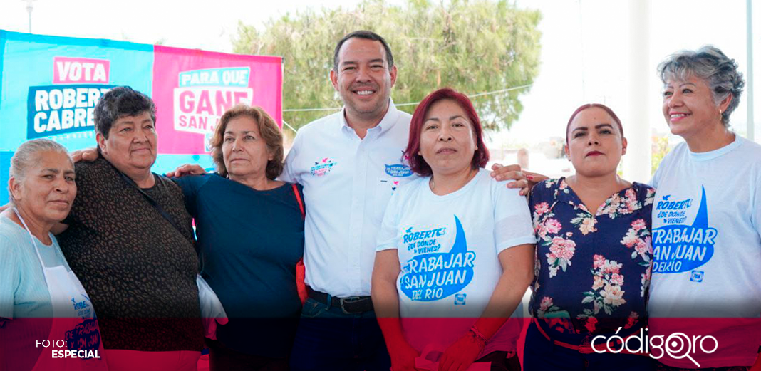 Roberto Cabrera promete un proyecto con resultados en SJR