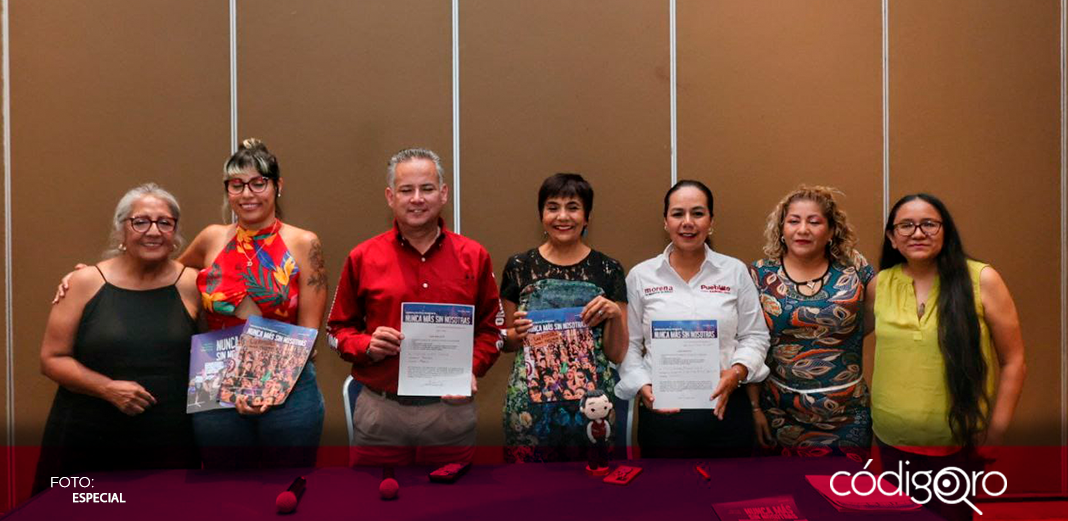 Santiago Nieto Castillo firma agenda feminista del colectivo "Nunca Más Sin Nosotras"