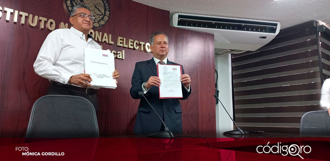 Santiago Nieto actualiza declaraciones ante el INE
