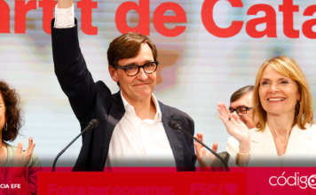 Salvador Illa, candidato del Partido Socialista de Cataluña, ganó las elecciones. Foto: Agencia EFE