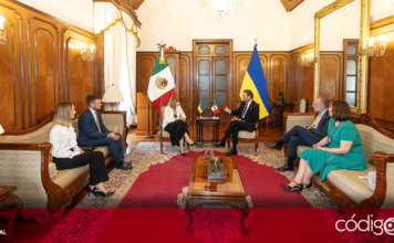 Ucrania y Querétaro refuerzan lazos de cooperación bilateral, con el fin de ampliar las relaciones culturales, educativas y comerciales 