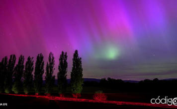 Una aurora boreal inusual podrá repetirse este fin de semana en zonas de América y Europa; anoche se observó en México y España. Entre hoy y mañana será visible en Canadá, EUA y Rusia