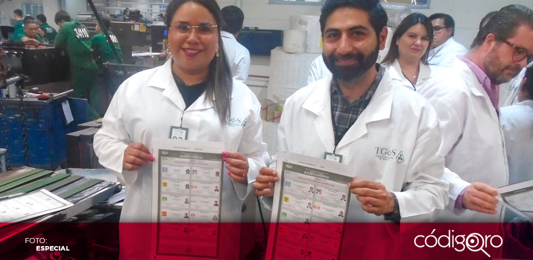 Inicia impresión de boletas para elecciones de diputaciones locales y ayuntamientos en Querétaro