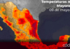 El Servicio Meteorológico Nacional pronosticó que este jueves el estado de Querétaro tendrá temperaturas de 40 a 45 grados Celsius