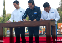 Felipe Fernando Macías, Josué Guerrero y Jairo Morales firmaron una agenda metropolitana; se comprometen a establecer un “Plan de ordenamiento territorial y desarrollo urbano”