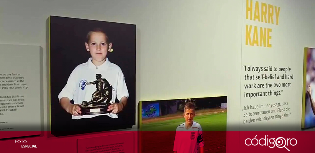 "La construcción de un futbolista", exposición que busca inspirar a futuros jugadores