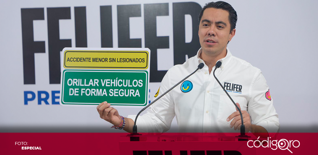 Tendrán que orillarse quienes tengan un accidente vial leve: Felifer