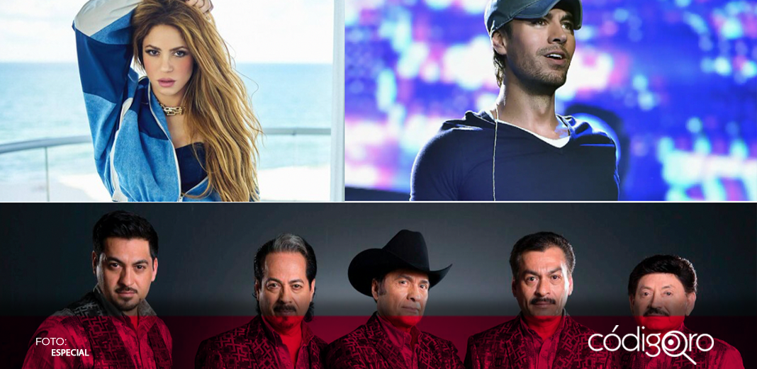 Shakira, Enrique Iglesias y Los Tigres del Norte encabezan el festival Bésame Mucho