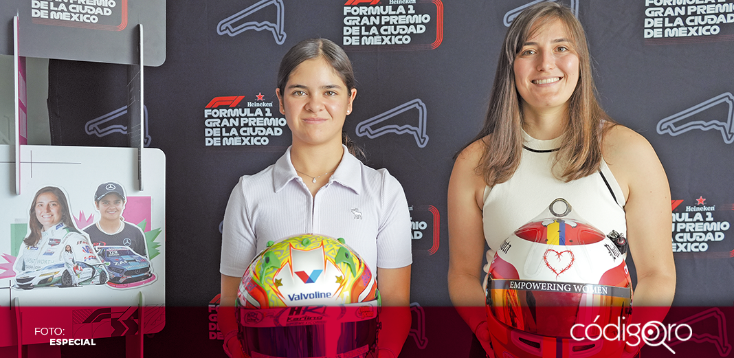 Calderón y Richards, embajadoras del México GP