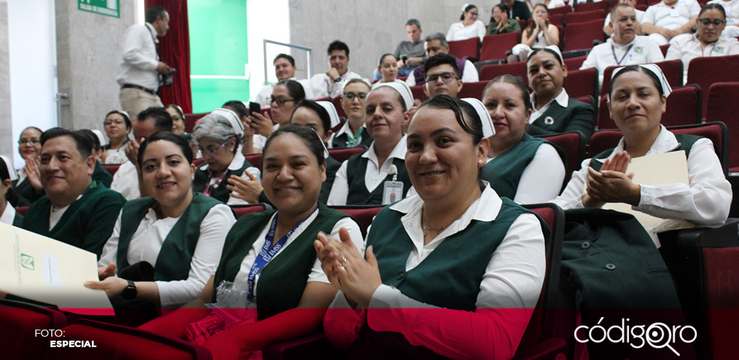 Reconoce IMSS Querétaro a personal de Enfermería; invita a la profesionalización