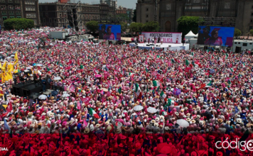 El gobernante mexicano se refirió así a la “Marea rosa”, concentración de miles de mexicanos que el domingo en la mañana se congregaron en el Zócalo de la Ciudad de México