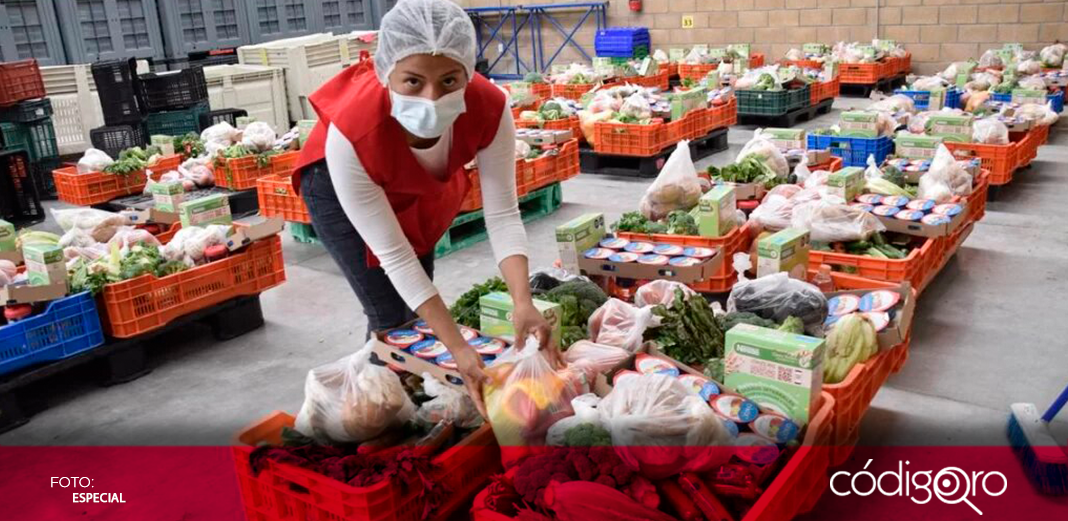 Más de 15 mil personas a la semana atiende el Banco de Alimentos
