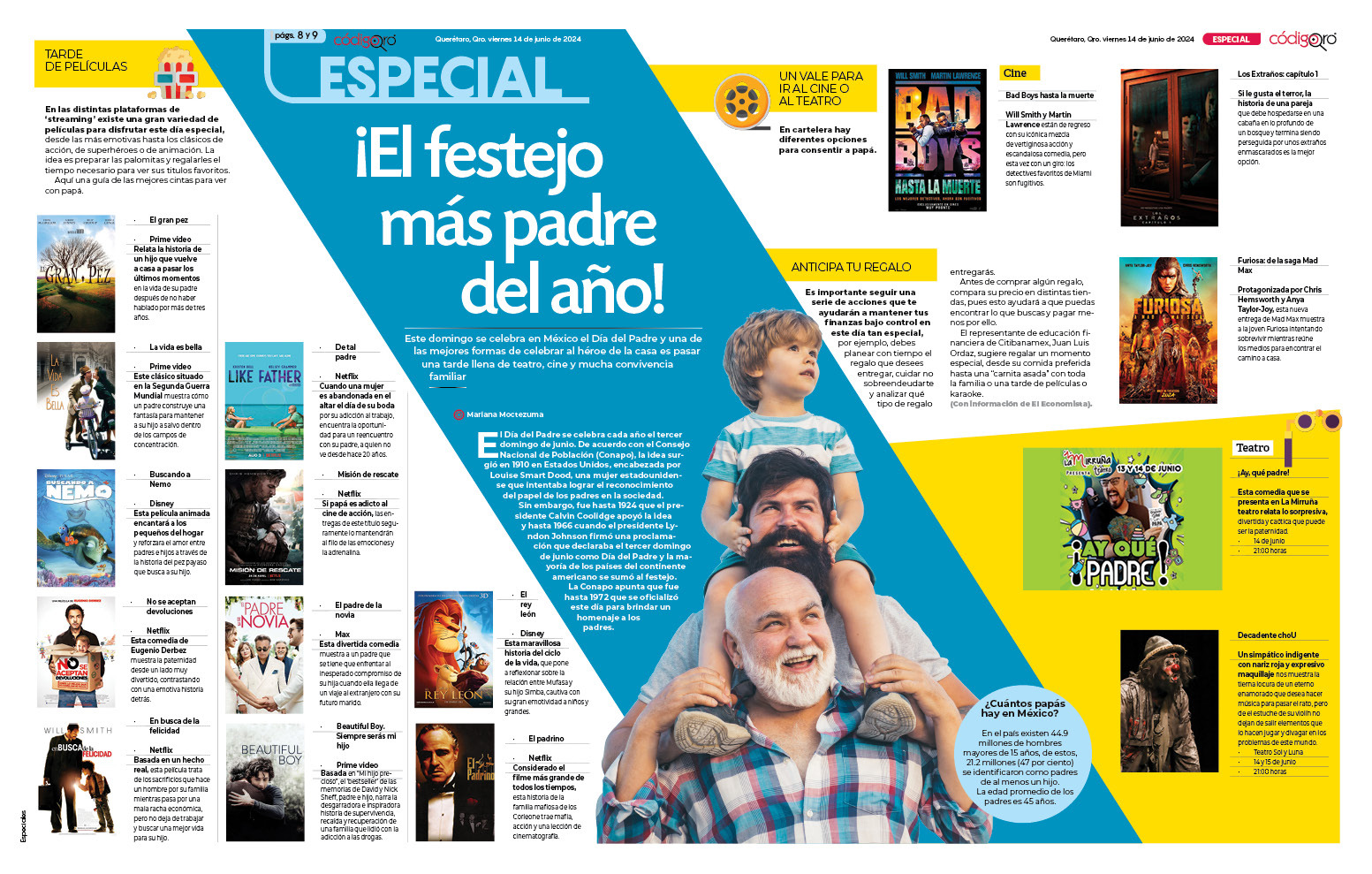 ¡El festejo más padre del año!