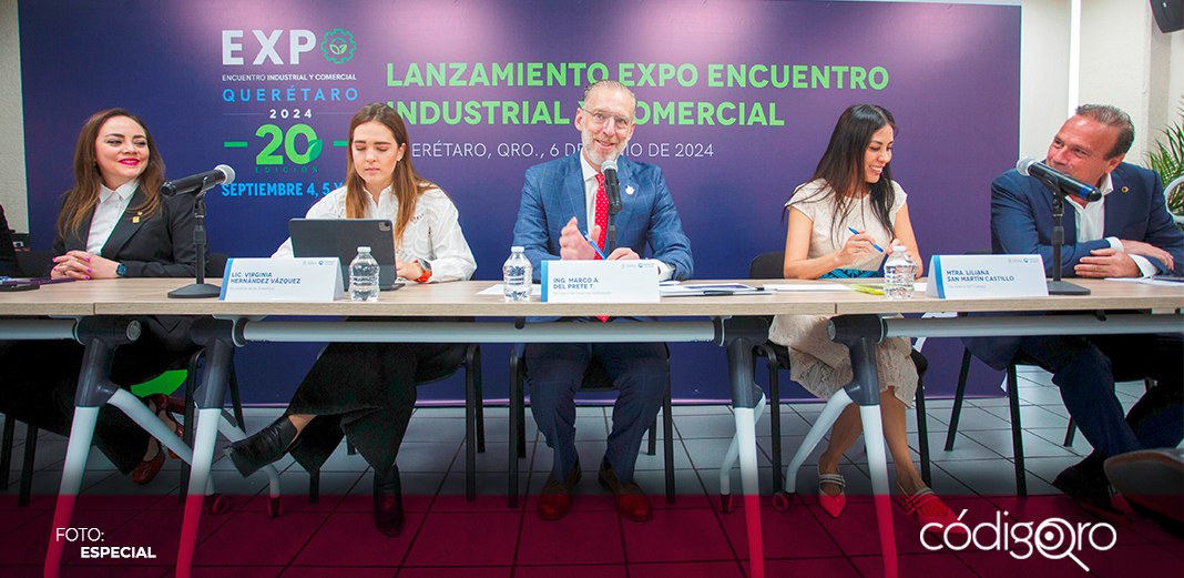 Anuncian Expo Industrial y Comercial Querétaro 2024