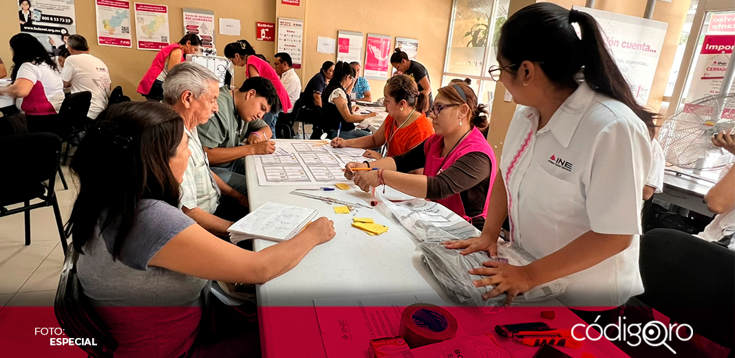 INE concluye cómputos distritales en Querétaro