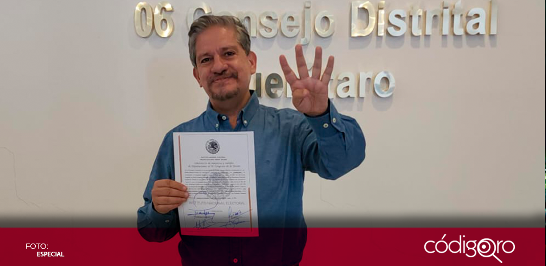 Luis Humberto Fernández recibe constancia de mayoría como Diputado Federal