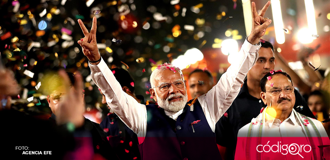 Narendra Modi gana reelección para tercer mandato en la India