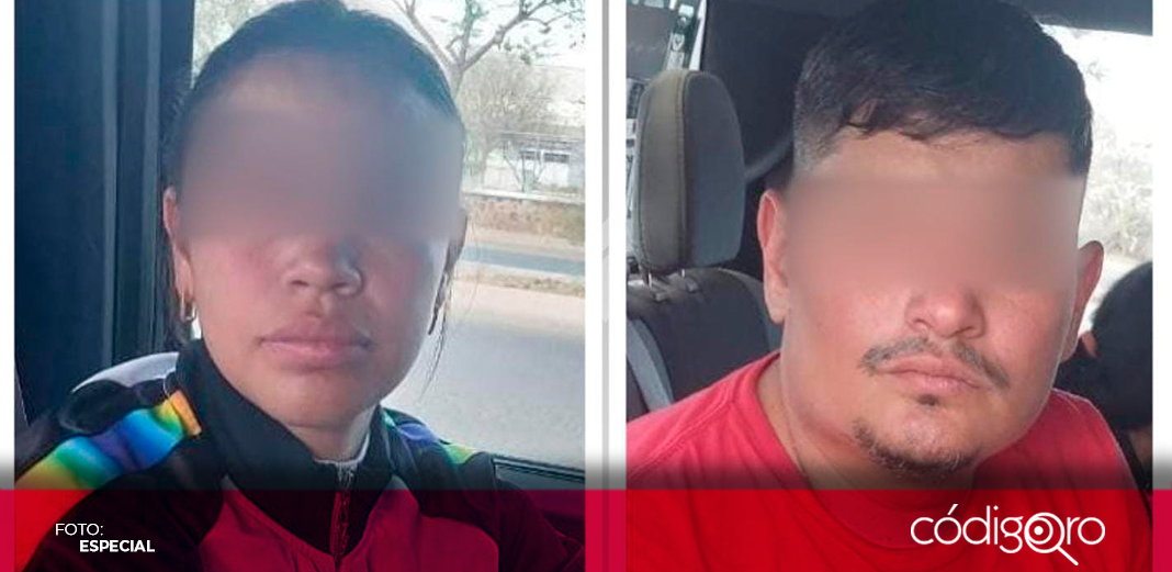 Policía Estatal detiene a una pareja por cohecho