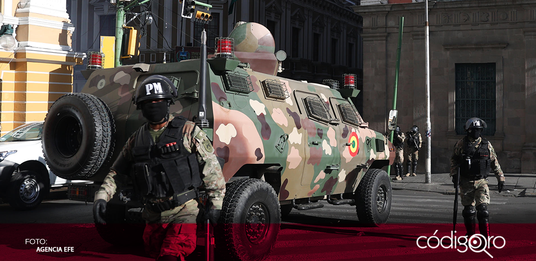 Claudia Sheinbaum condena el levantamiento del Ejército en Bolivia