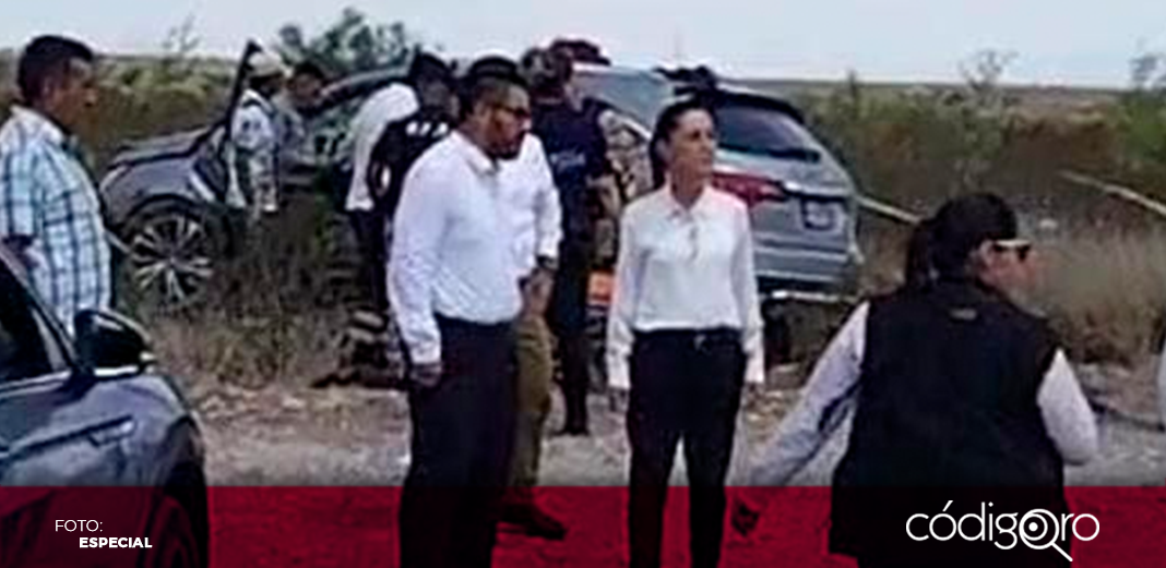 Convoy de Claudia Sheinbaum sufre accidente vial