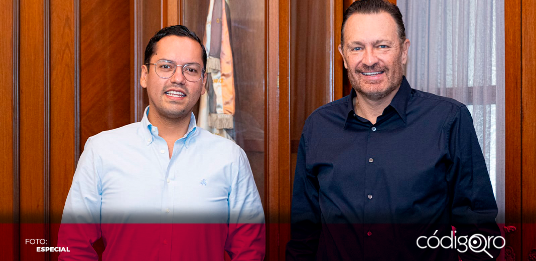 Josué Guerrero se reúne con el gobernador