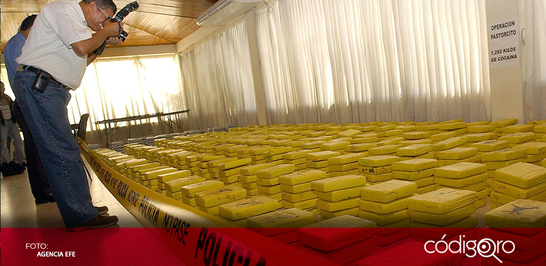 FGR confisca droga en una empresa de paquetería en Nuevo León
